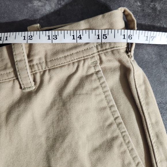 Izod Khaki Shorts Mens 32 - Picture 5 of 8
